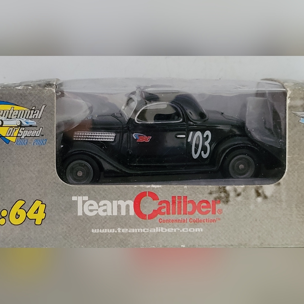 2003 Team Caliber Centennial Of Speed #03 Ford Coupe 1903-2003 Die-Cast 1:64 New